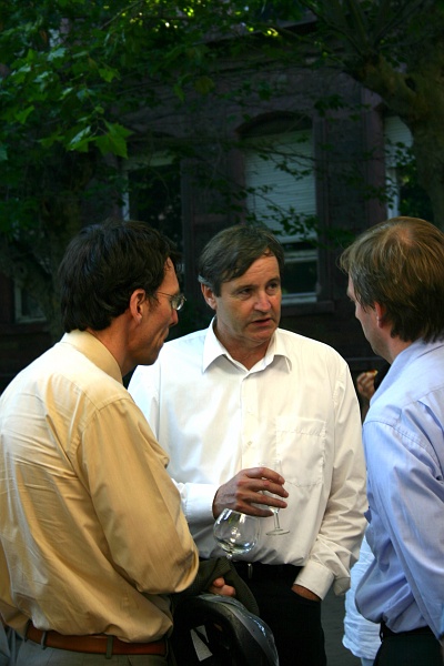 Bild 055tw.jpg - Prof. Dr. Ansgar Häfner, Fachhochschule Pforzheim; Dr. phil. Roger Häussling; Institut für Soziologie, Universität Karlsruhe (TH)